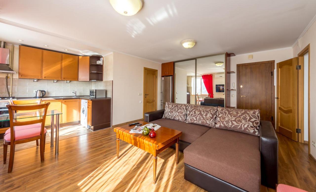 Apartments Near Parus Business Centre Kiev Exteriör bild
