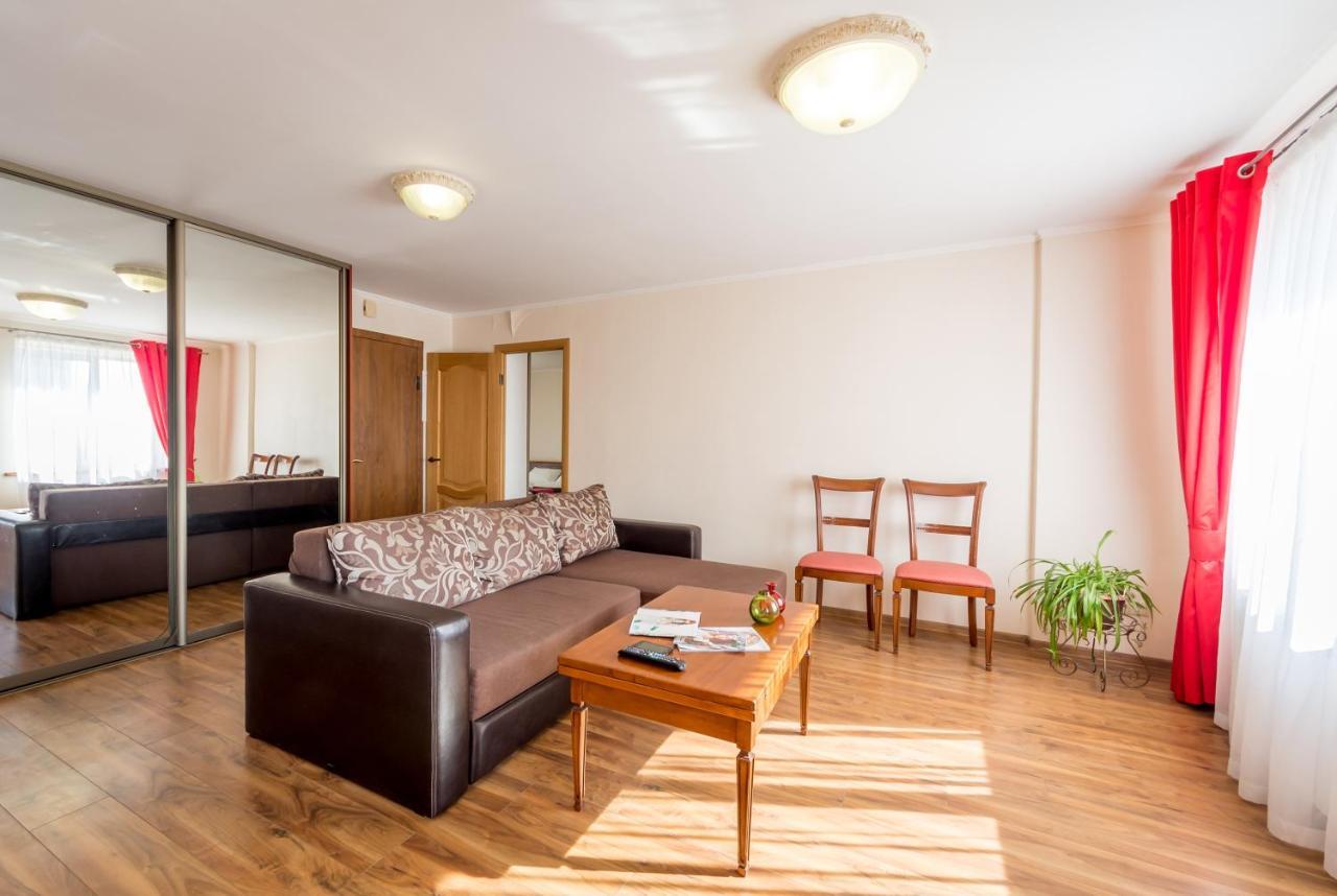 Apartments Near Parus Business Centre Kiev Exteriör bild